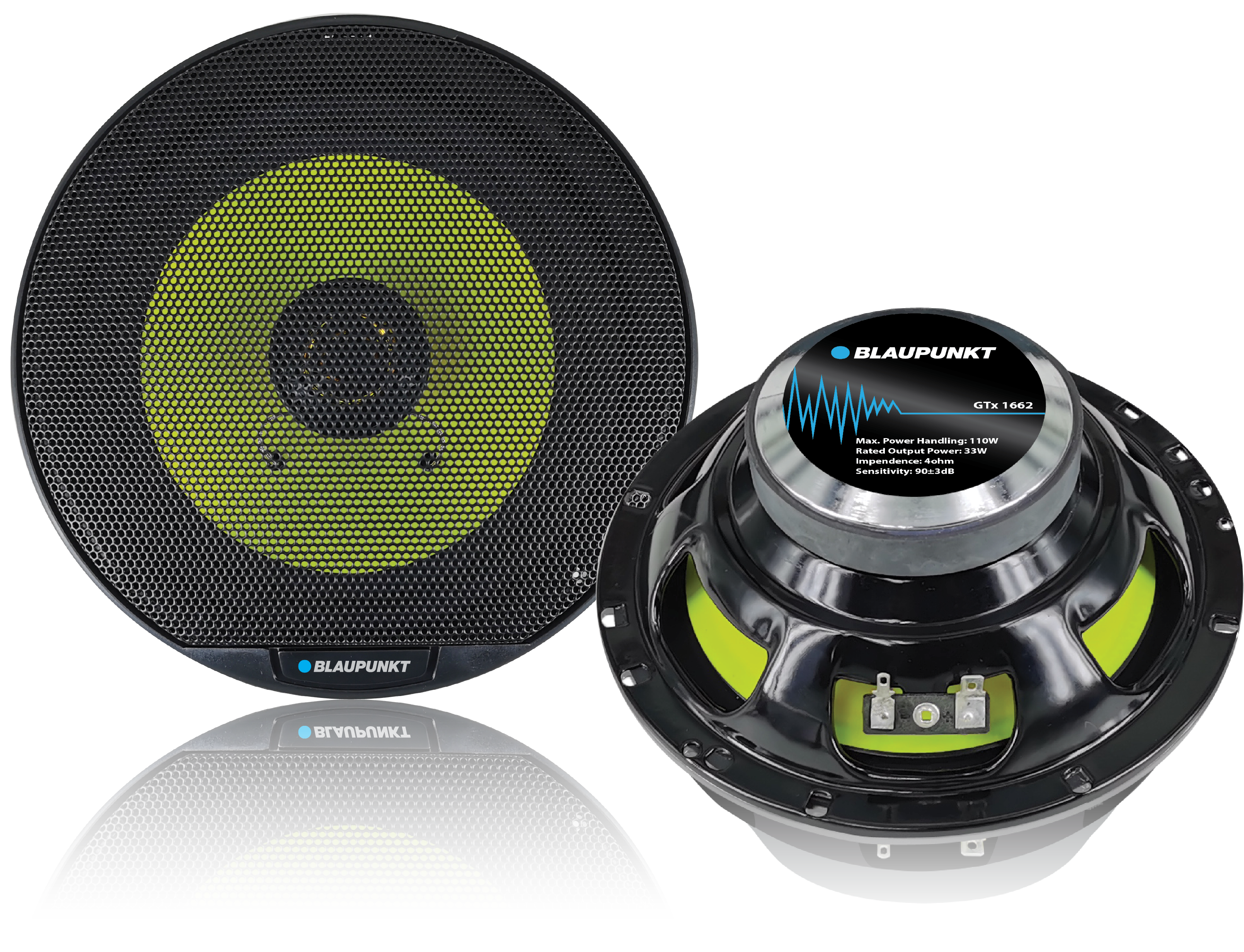 Blaupunkt GTx 1662 Autolautsprecher 16,5 cm 110 W