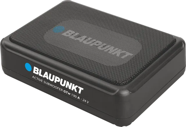 Blaupunkt GTw 190 A Subwoofer aktiv Untersitz 24V Nachrüstung