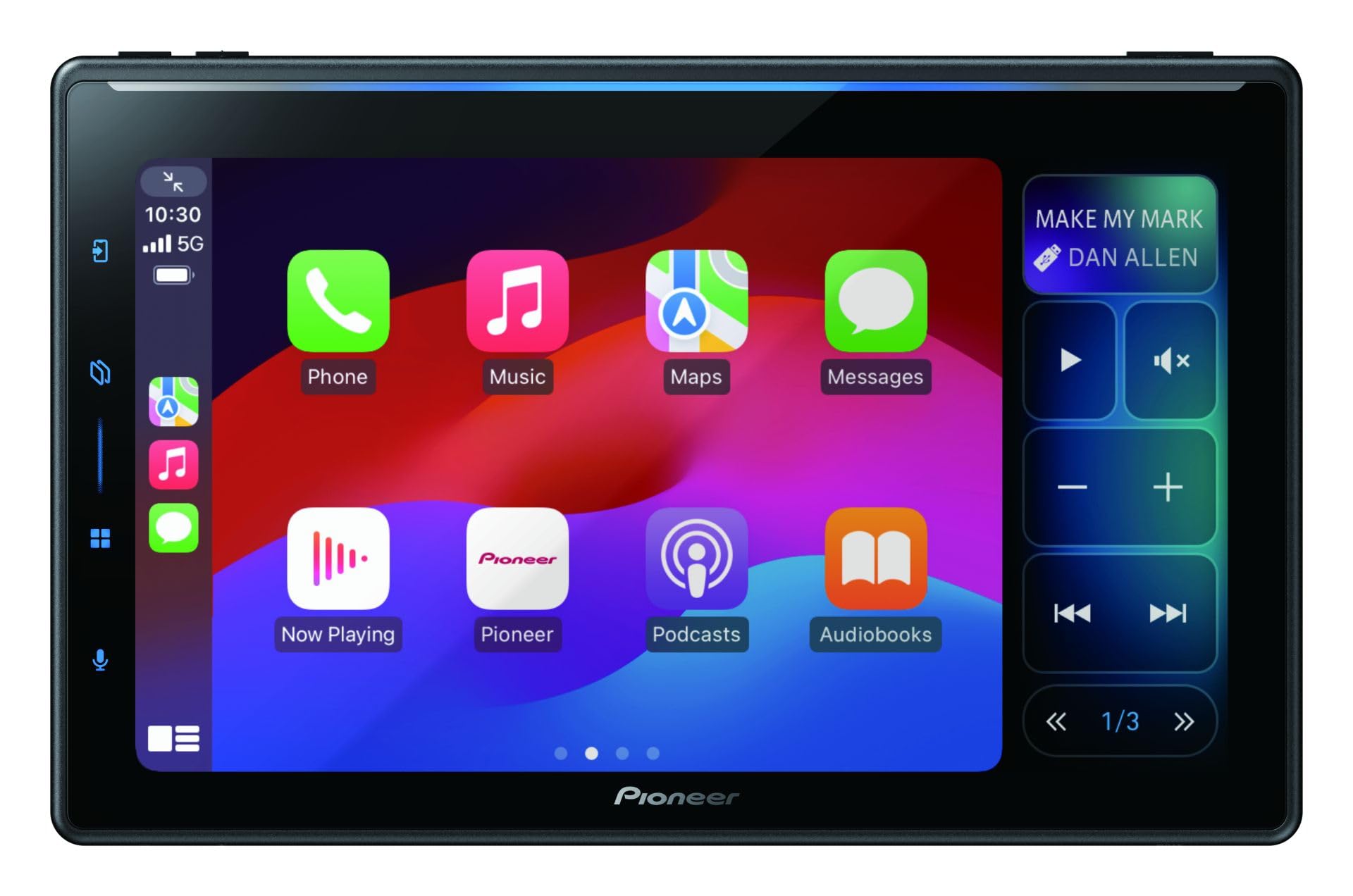 Pioneer SPH-EVO107DAB-CUNI Mediacenter 10,1 Zoll 1-DIN