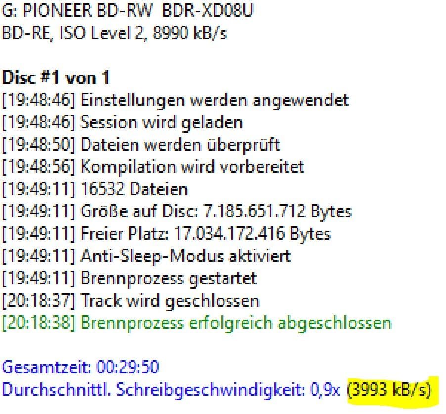 Pioneer BDR-XD08EMB-S Blu-ray Brenner USB-C extern