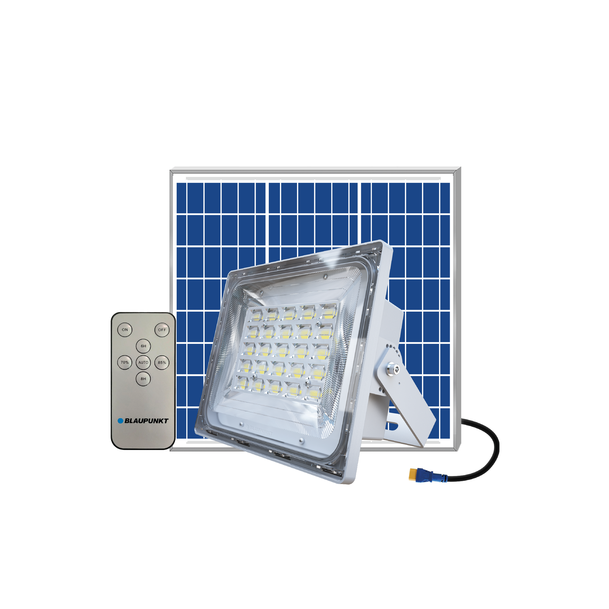 Blaupunkt LED Lighting Solar Flood Light 20W Strahler Daylight