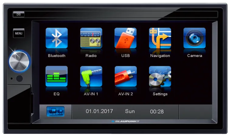 Blaupunkt Santa Cruz 370 2-DIN Autoradio Touch Bluetooth