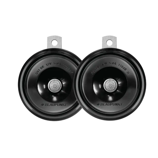 Blaupunkt D91 BK Hupe 12V Signalhorn schwarz