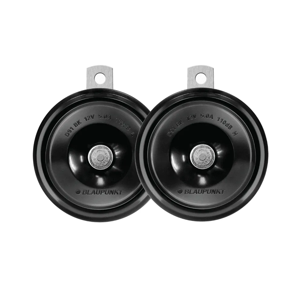 Blaupunkt D91 BK Hupe 12V Signalhorn schwarz