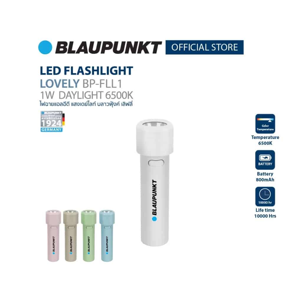 Blaupunkt Lovely LED Taschenlampe USB 6500K