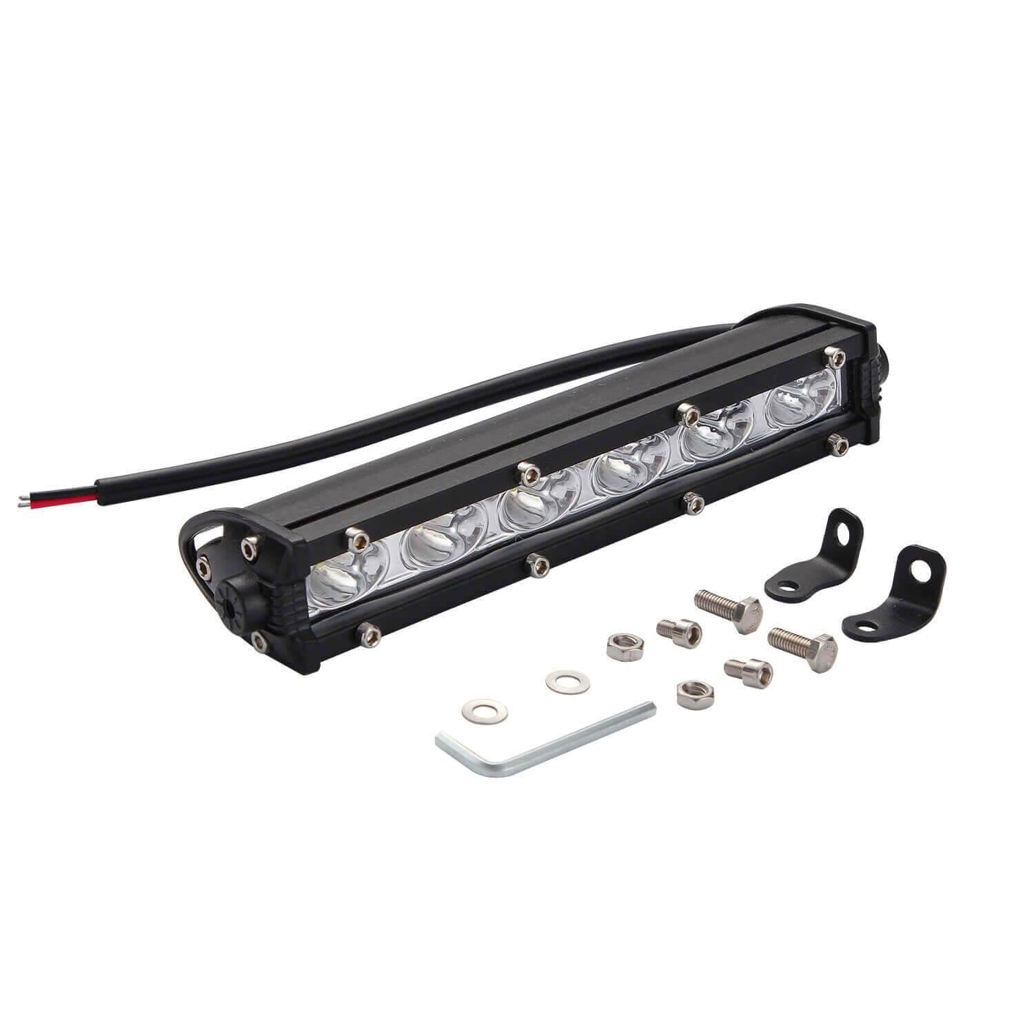 ESSGOO Auto Work Light LED Lightbar 7 Zoll IP68 6000K