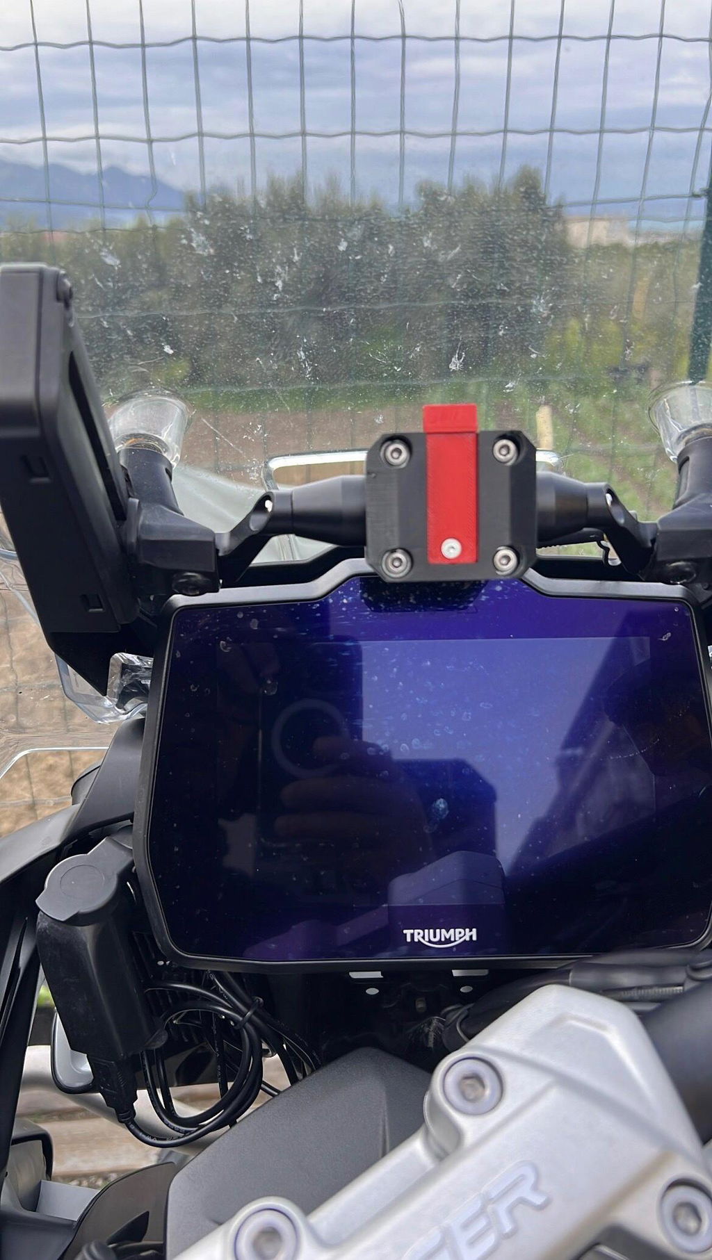 Carpuride Motorcycle Smart Stereo W502 Pro CarPlay-Display wasserdicht