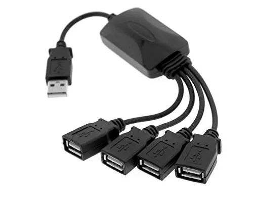 TAFFIO adaptors Universal USB 2.0 Hub 4-Port Verteiler
