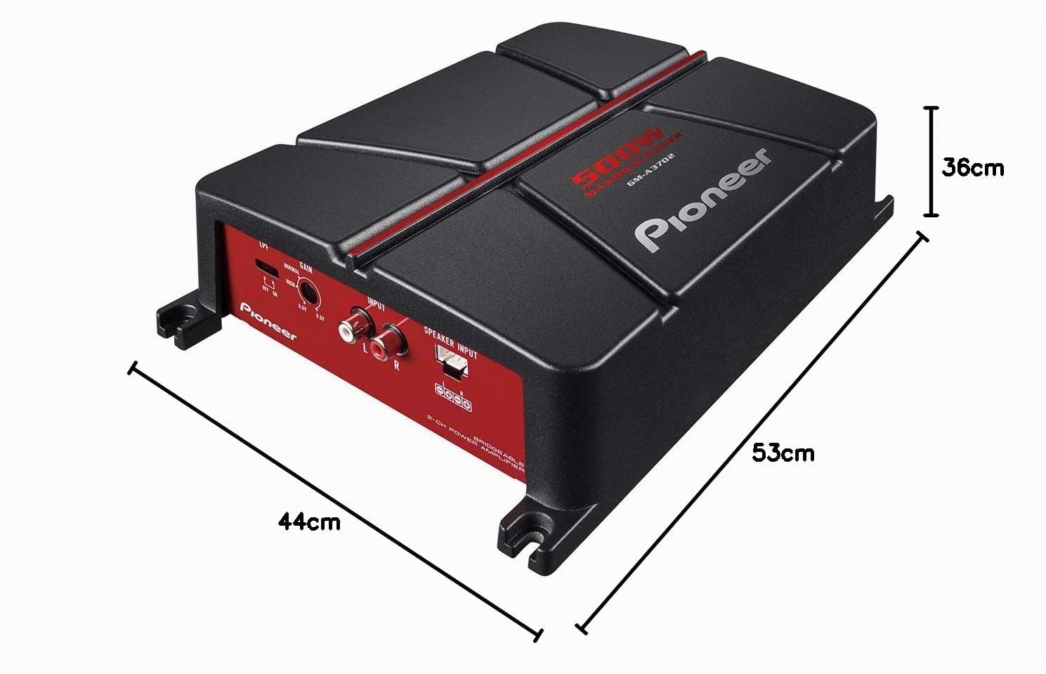 Pioneer GXT-3730B Gehäusesubwoofer 30cm 1400W mit Verstärker