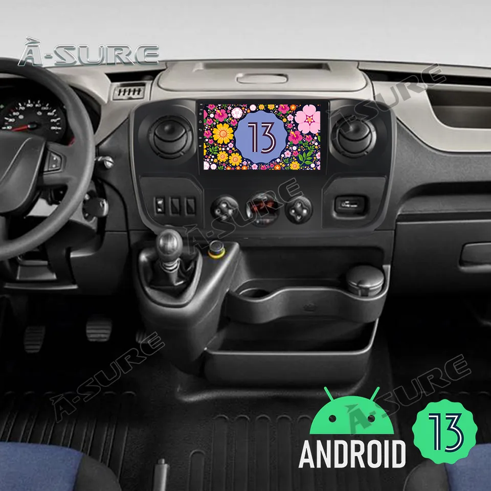 A-Sure GPS Movano Master Autoradio 9 Zoll 2+32GB Android 13