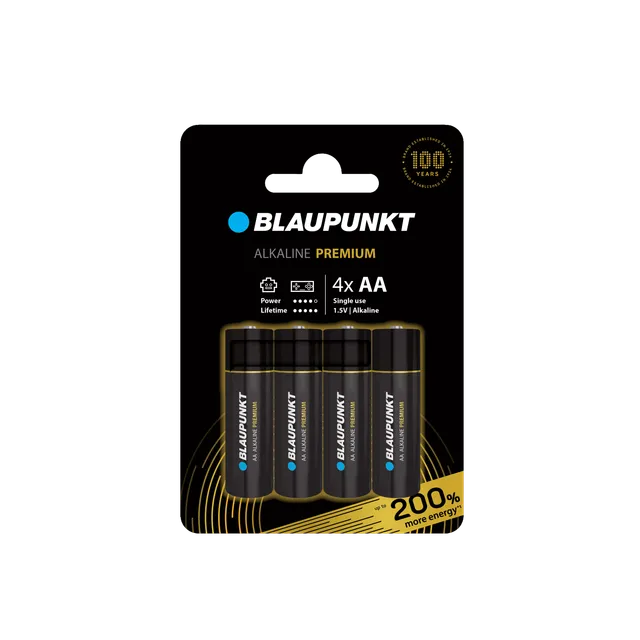 Blaupunkt Alkaline Premium AA Batterie Alltag