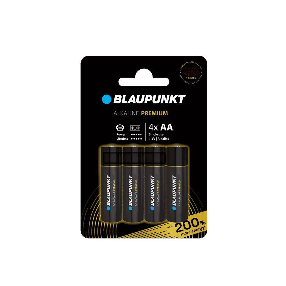 Blaupunkt Alkaline Premium AA Batterien Mignon LR6