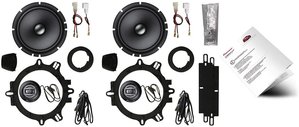 Pioneer Special Fit TS-Renault-Clio Lautsprecher 16,5cm 350W