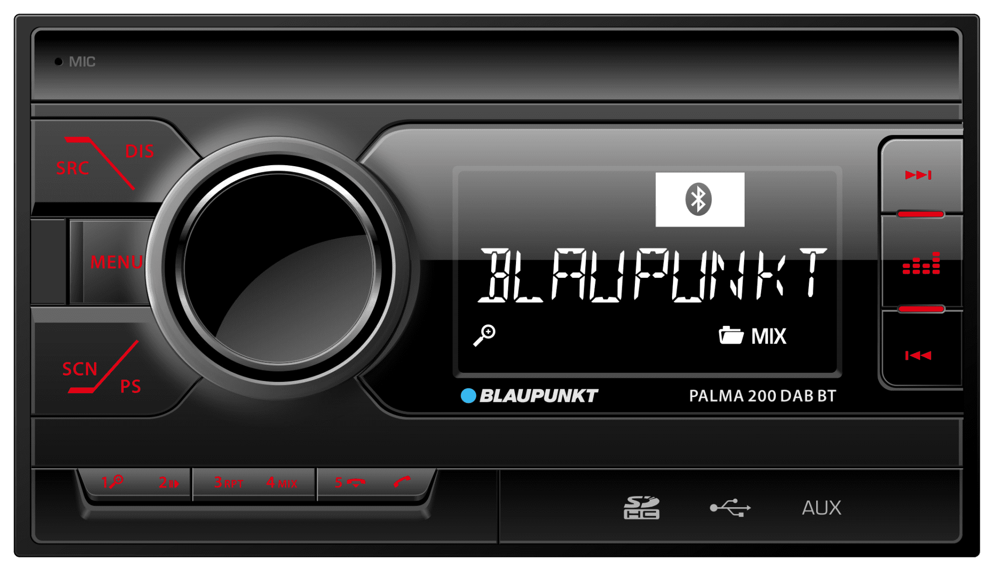 Blaupunkt Palma 200 DAB BT 2-DIN Autoradio Bluetooth