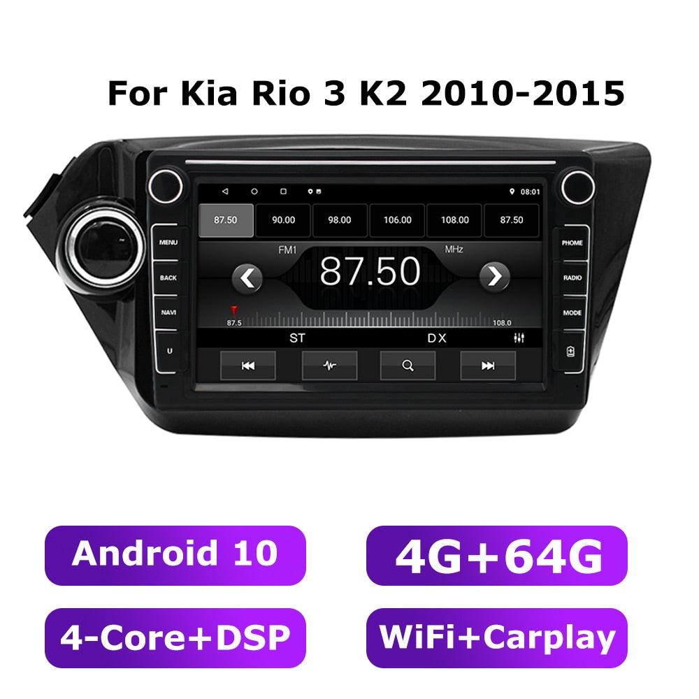ESSGOO Car Stereo Autoradio 8 Zoll für Kia Rio 3 K2 CarPlay