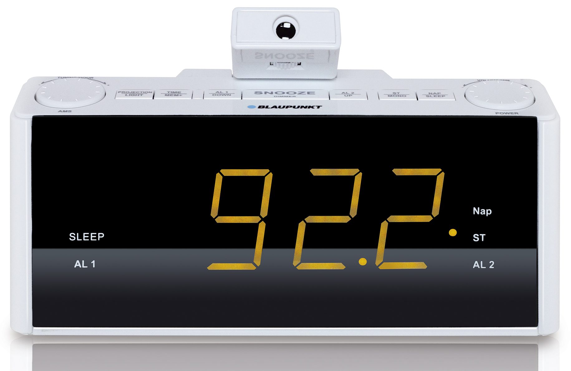 Blaupunkt CLR-P 1800 Uhrenradio Projektor Funkuhr Wecker