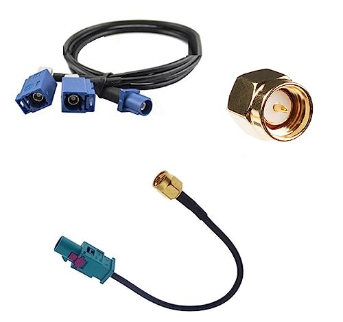TAFFIO FAKRA Doppel-Splitter Verteiler SMA-Adapter GPS DAB
