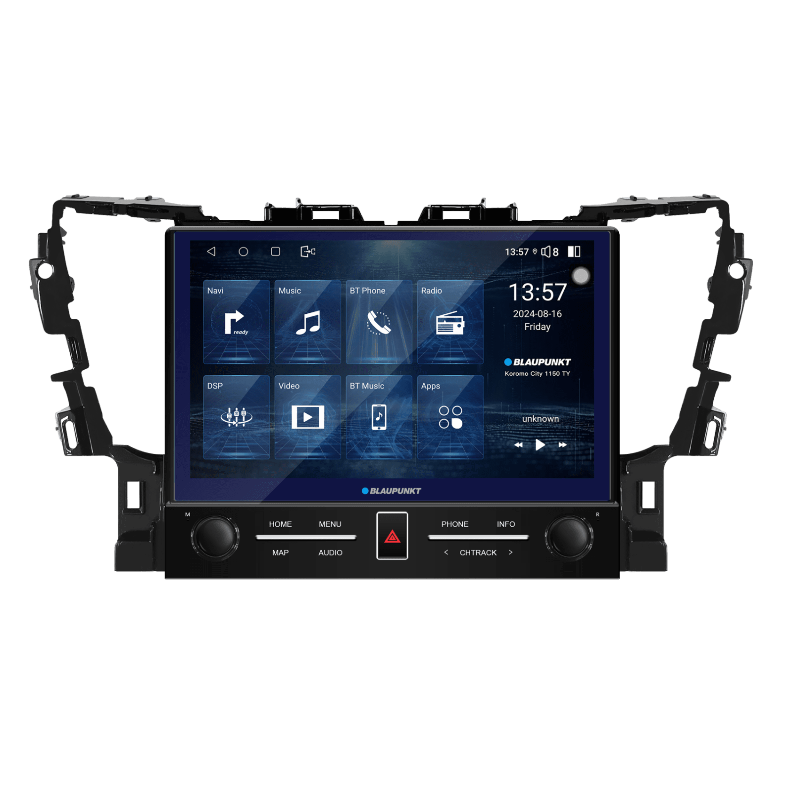 Blaupunkt Koromo City 1150 TY CarPlay-Display Toyota