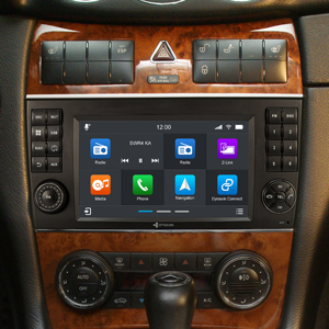Dynavin 9 Android Autoradio für Mercedes CLK mit Wireless CarPlay