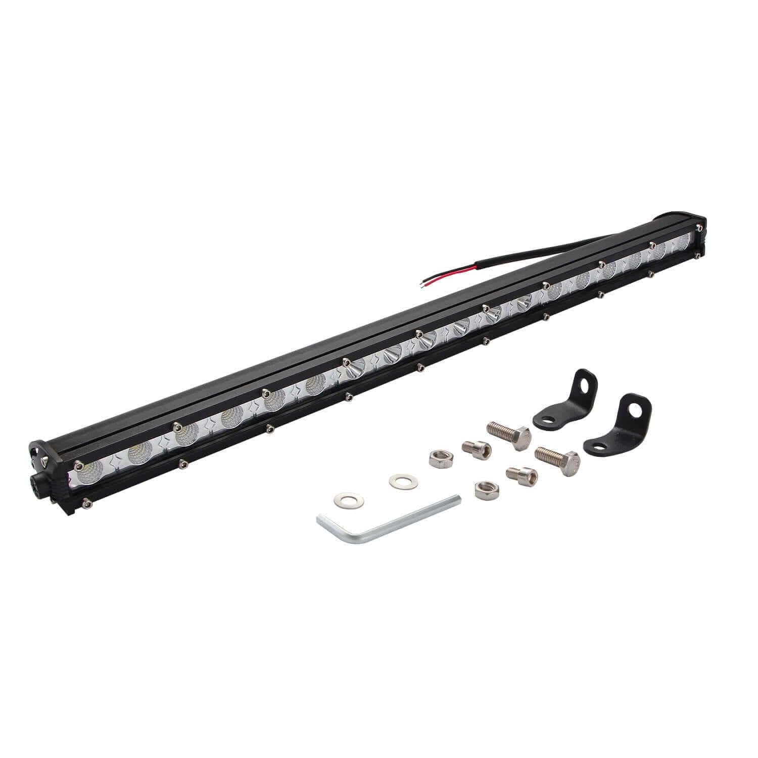 ESSGOO Auto Work Light LED Lightbar 7 Zoll IP68 6000K