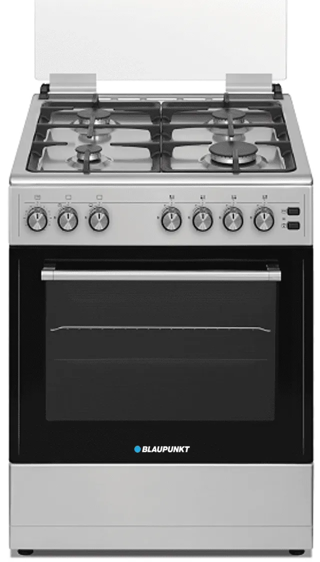 Blaupunkt BGC460MCTX Gasherd 60cm 4 Flammen 59L Grill