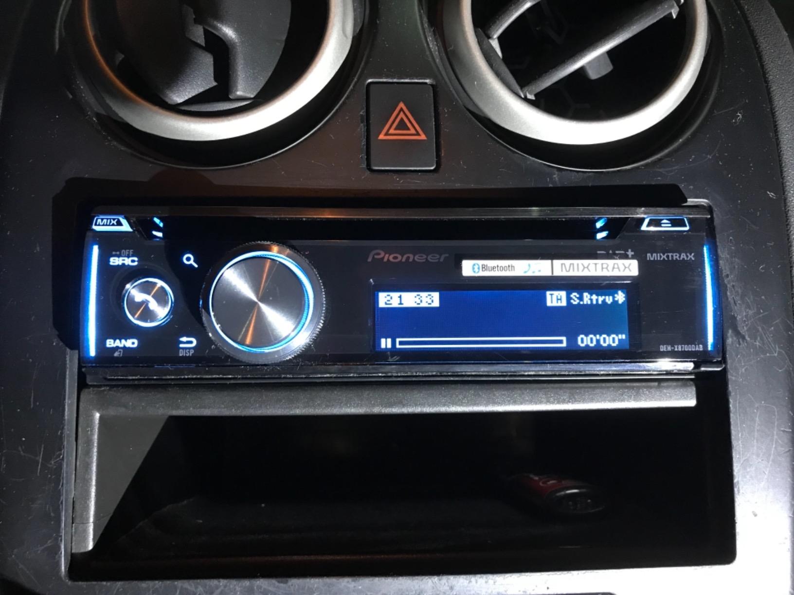Pioneer DEH-X8700DAB Autoradio 1-DIN CD DAB+ Bluetooth Antenne