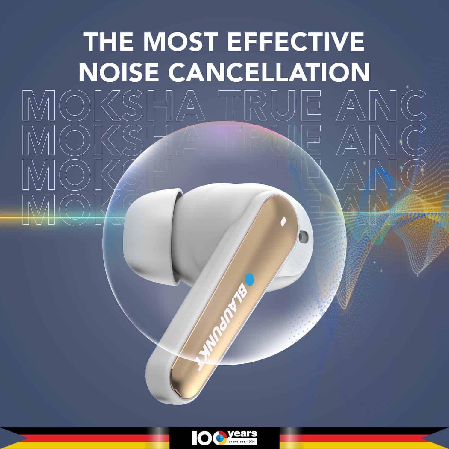 Blaupunkt BTW300 Xtreme In-Ear Kopfhörer Weiß ANC