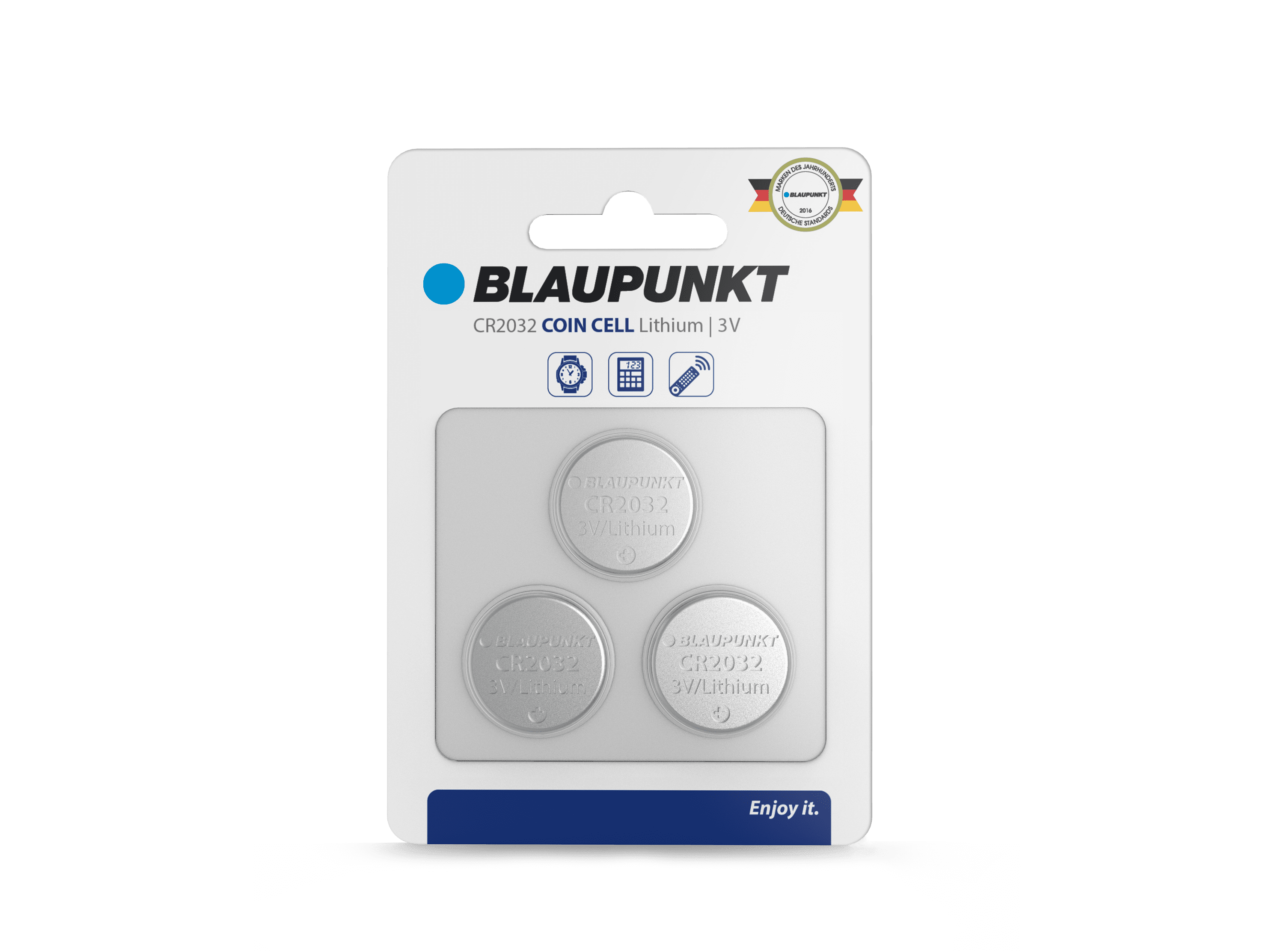 Blaupunkt CR2032 Knopfzelle Lithium 3V Coin Cell