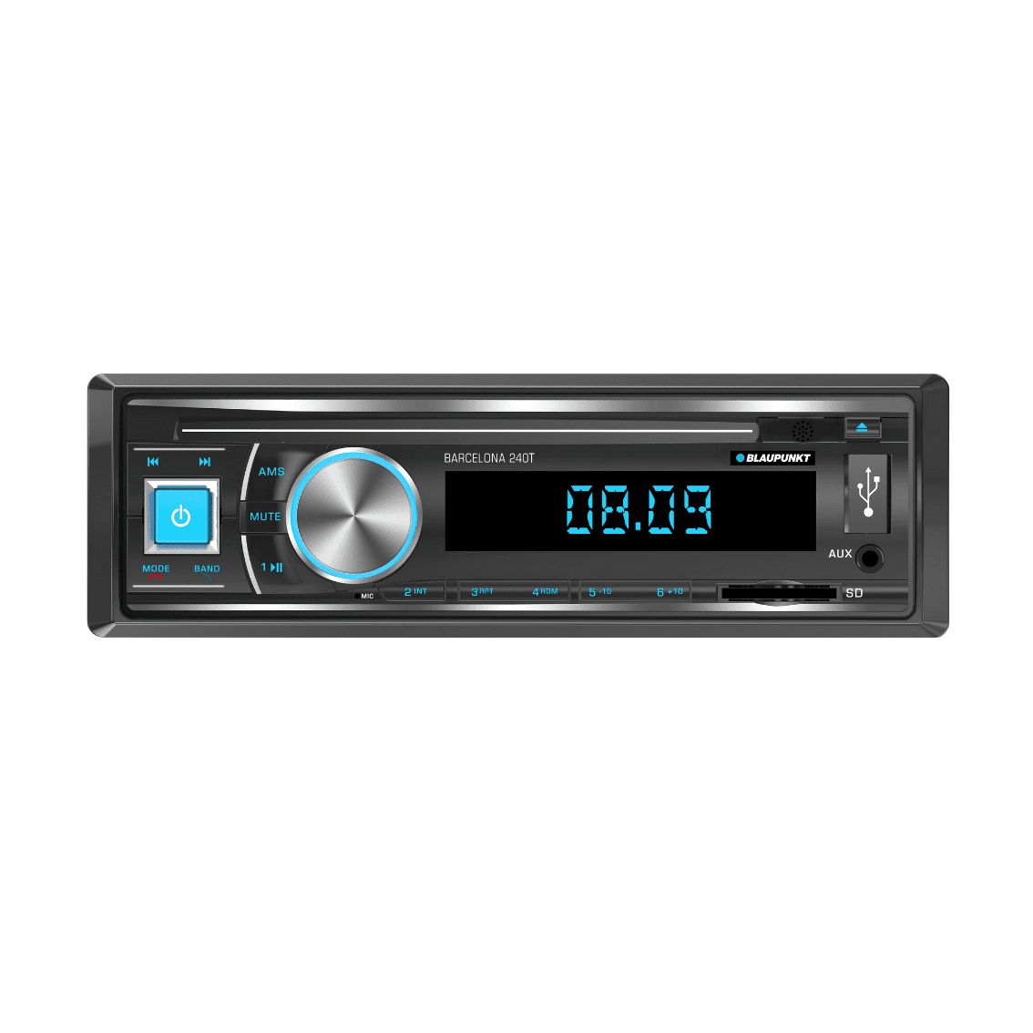 Blaupunkt Barcelona 240T Autoradio DVD Bluetooth USB Nachrüstung