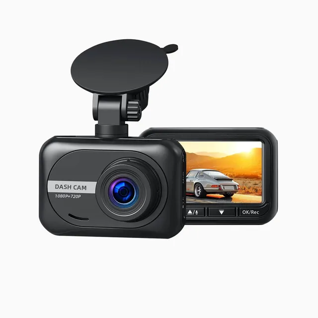 LAMTTO DC07 Dashcam vorne hinten 1080P mit SD-Karte
