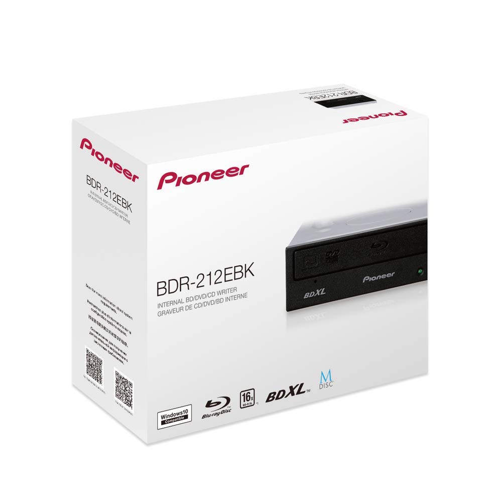 Pioneer BDR-212EBK Blu-ray-Brenner intern SATA schwarz BDXL