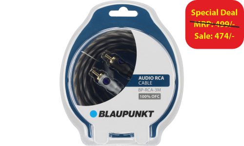 Blaupunkt BP RCA Cinchkabel 3 m OFC 2-Kanal