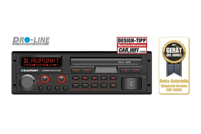 Blaupunkt Car Multimedia Bremen SQR 46 DAB Retro Autoradio 80er