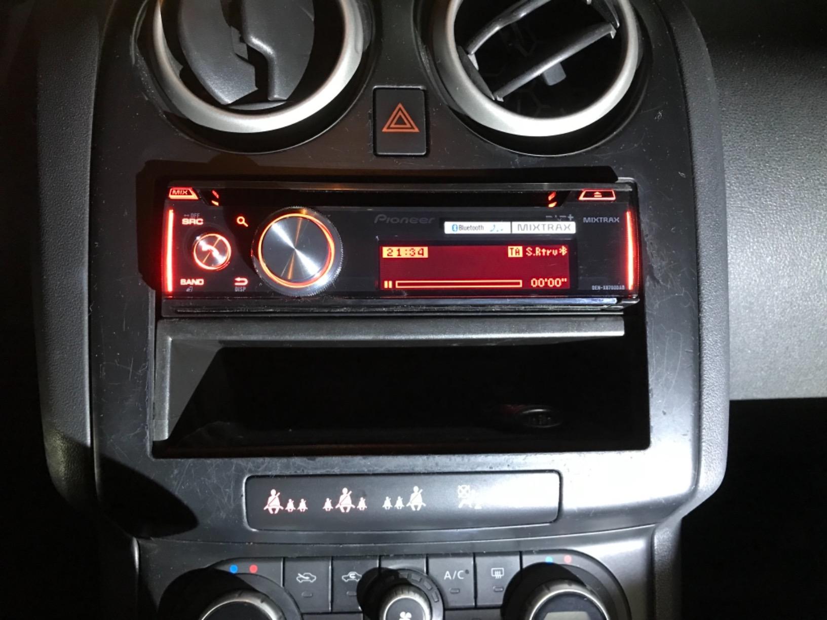 Pioneer DEH-X8700DAB Autoradio 1-DIN CD DAB+ Bluetooth Antenne