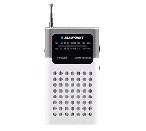 Blaupunkt Home & Portable Audio PR4WH Taschenradio weiß AM/FM