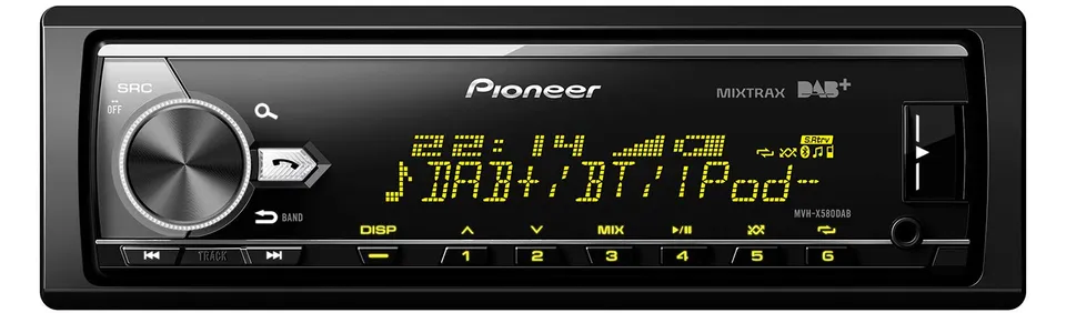 Pioneer MVH-X580DAB 1-DIN Autoradio DAB+ Bluetooth USB