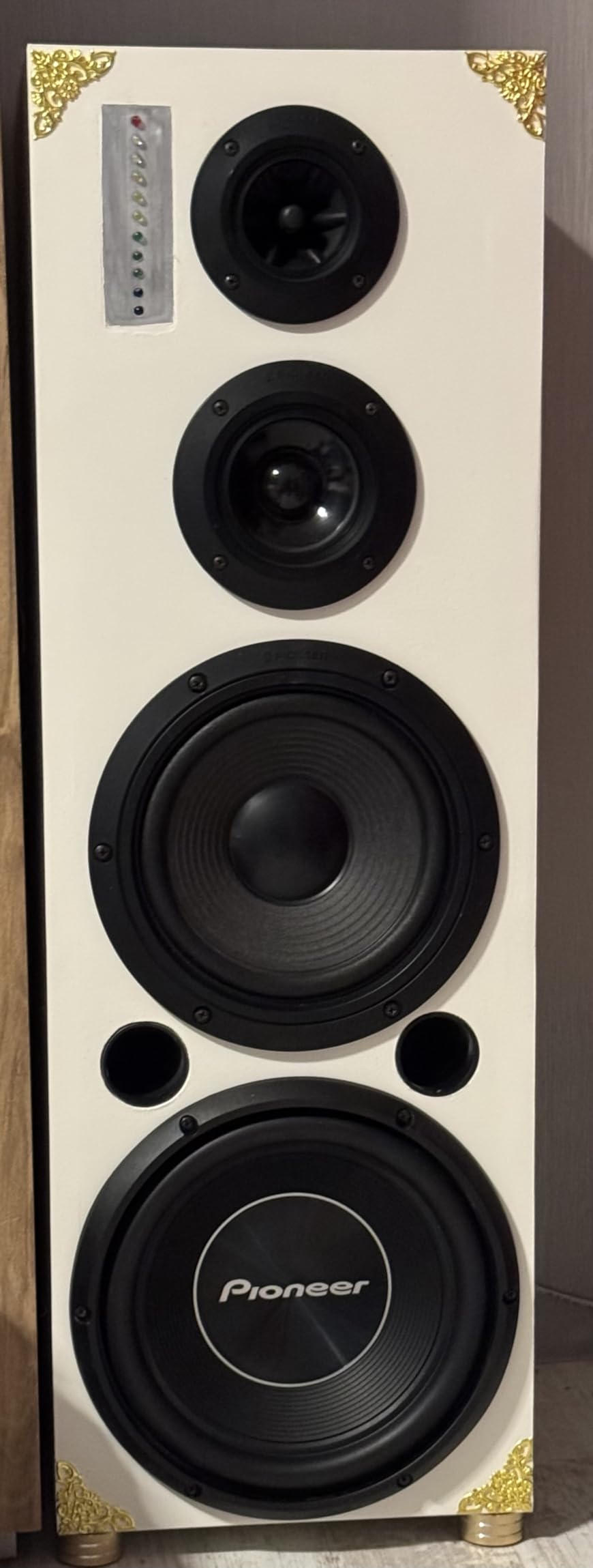 Pioneer TS-A Subwoofer TS-A250S4 25 cm 1300 W Schwarz