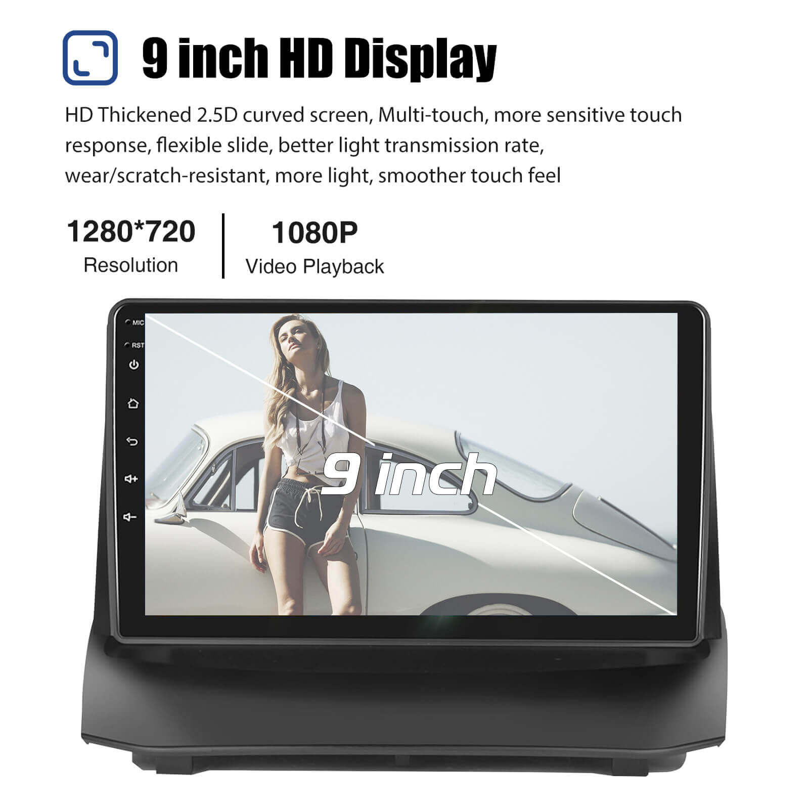 ESSGOO Car Stereo AR9001 Ford Fiesta Autoradio 2009-2016