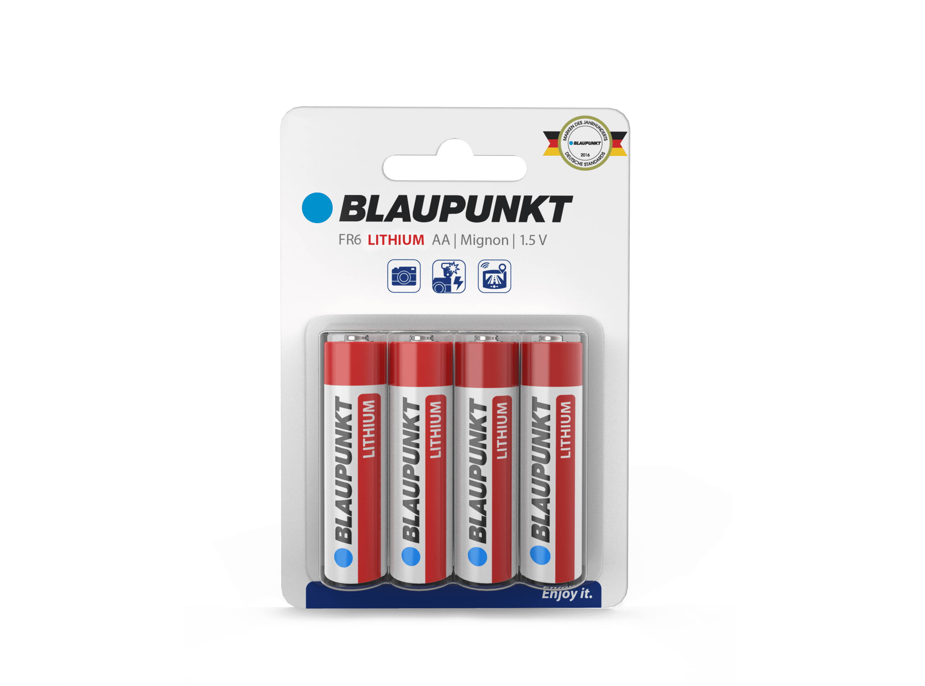 Blaupunkt Batteries FR6 Lithium Batterie AA