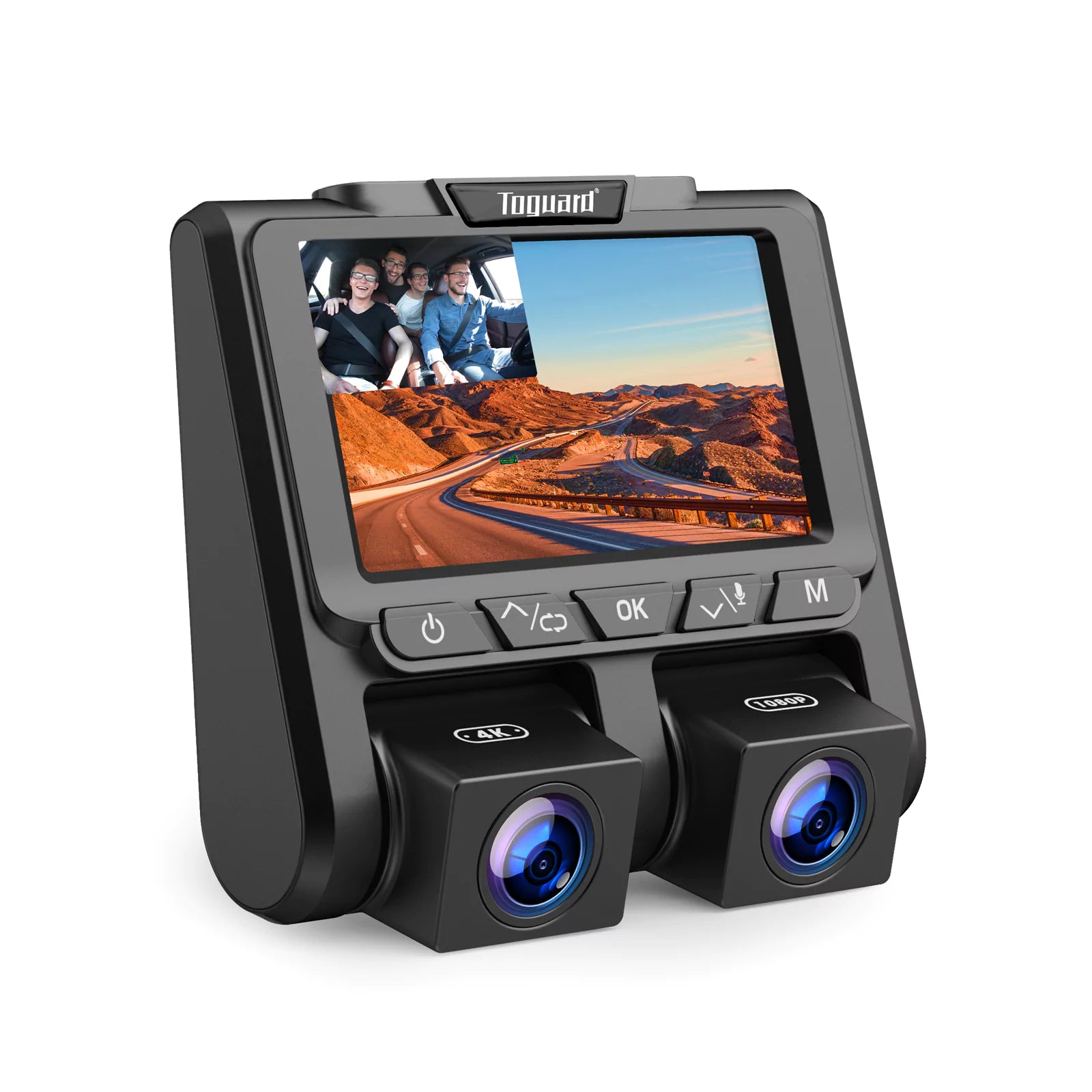 LAMTTO CE45 Dual 1080P Dashcam vorne und innen für Taxi