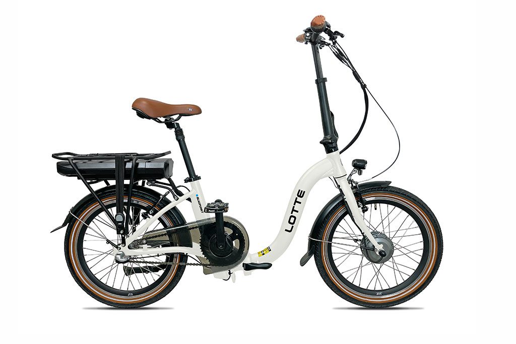 Blaupunkt Lotte Klapp E-Bike Faltrad Frontmotor Rücktritt