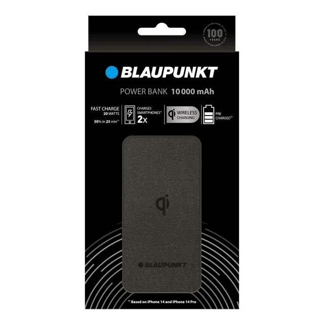 Blaupunkt BL-110WPB Powerbank 10000 mAh Wireless Qi