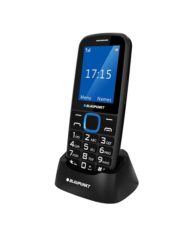 Blaupunkt BS 04 Seniorenhandy Tasten SOS-Funktion Classic