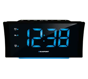 Blaupunkt CR80USB Radiowecker FM USB Ladefunktion schwarz