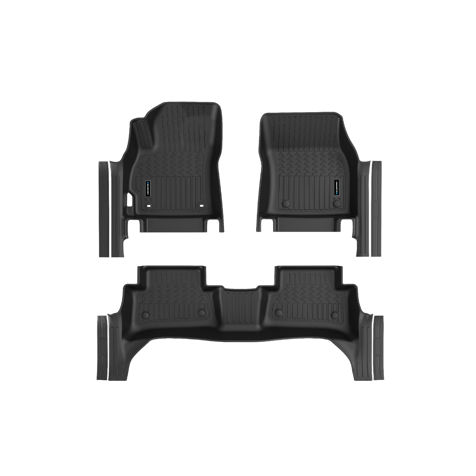 Blaupunkt FM115L-TYCRC01 Fußmatten TPE Linkslenker