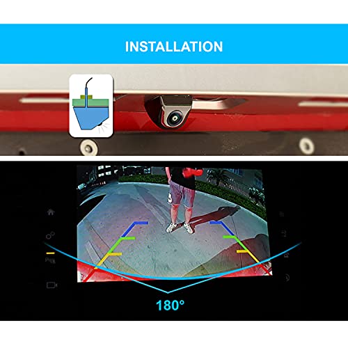 Taffio Reversing Systems Rückfahrkamera CCD 180° Nachtsicht univ.