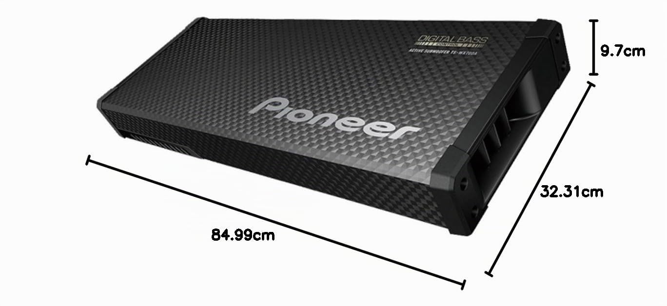 Pioneer TS-WX70DA Aktiv-Subwoofer 200W Flachgehäuse Bassreflex