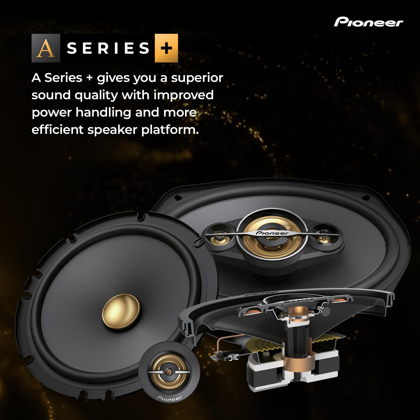 Pioneer TS-A301TW A Serie Hochtöner 20mm 450W Set mit Adapter