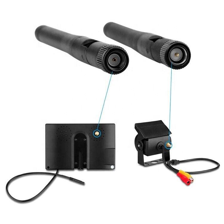 ESSGOO Accessories Funk Rückfahrkamera LKW Einparkhilfe Set
