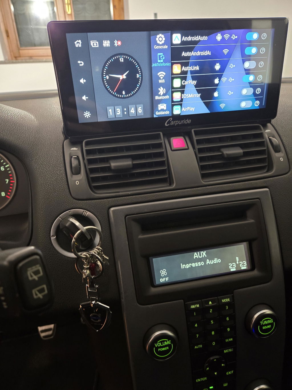 Carpuride W103 CarPlay-Display 10,3 Zoll mit Rückfahrkamera